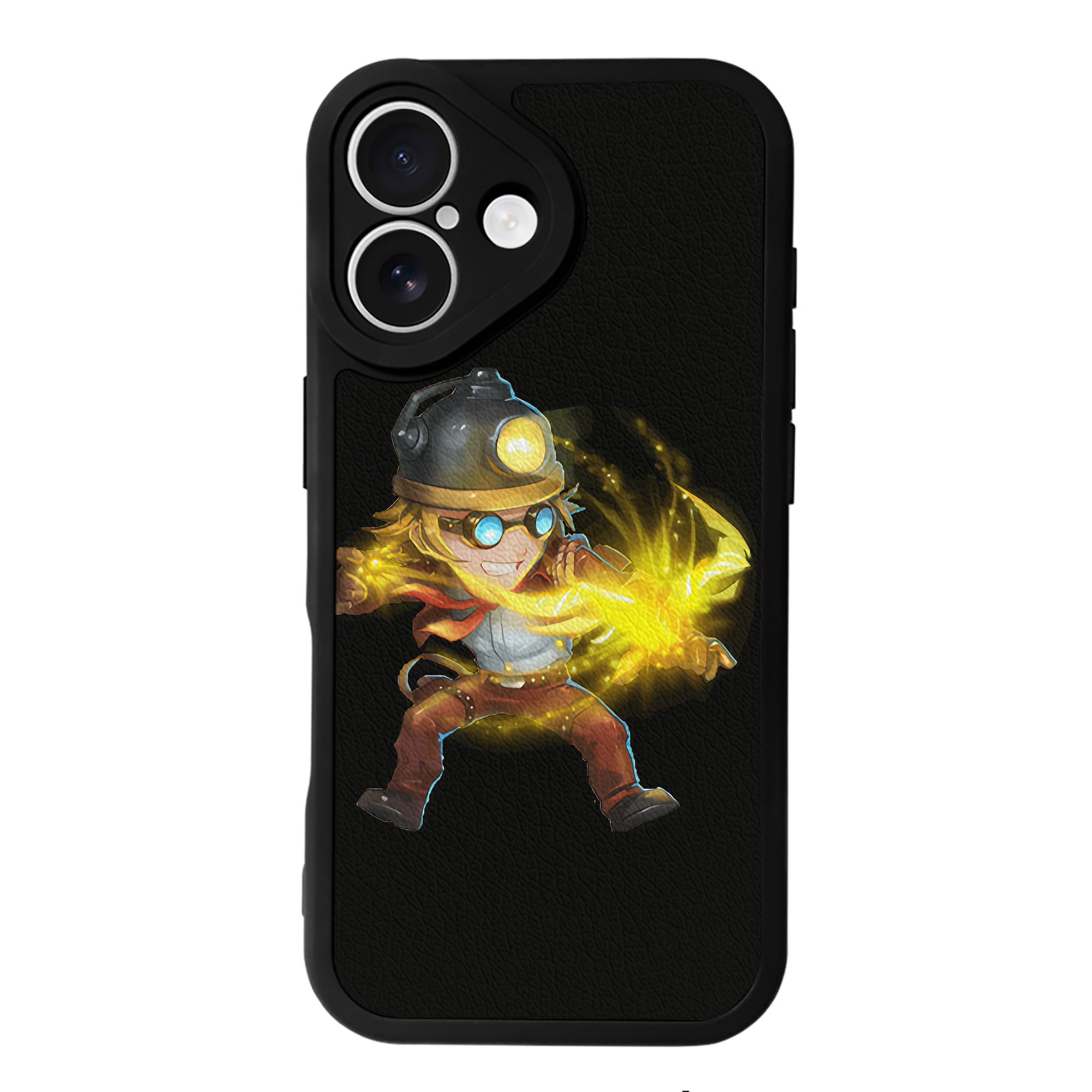 リーグ・オブ・レジェンド League of Legends LOL 【iPhone 16シリーズ対応】シリコンスマホケース（レザー調） 材質：シリコン